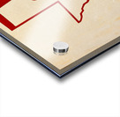 1970s OU Were Still On Top of Texas Art Acrylic print