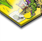 1954 LSU Tiger and Florida Gator Cartoon Art by Chase Acrylic print