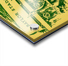 Vintage 1950s Baylor Stadium Art Acrylic print