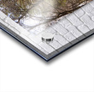 Winters Path Through The Scottish Highlands Acrylic print