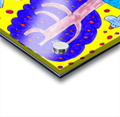 Abstract Doodle Tree Tops Birds Acrylic print