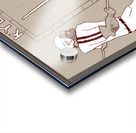 1970s Texas A&M Cartoon Art by Guy Dow Acrylic print