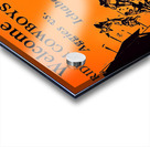 Vintage Oklahoma A&M Football Homecoming Art Acrylic print