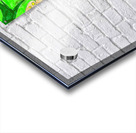 Abstract Colourful Flowers Design Acrylic print