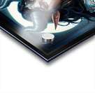 Enigmatic Fantasy Portrait Of The Moonlit Celestial Beauty Zarathia Enthralling AI Concept Art by Xzendor7 Acrylic print