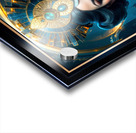 Regal Portrait Of The Enigmatic Beauty Gwendolyn Mathilde Of Capliff Captivating AI Concept Art by Xzendor7 Acrylic print