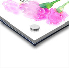 Take a deep breath watercolor and ink painting Acrylic print