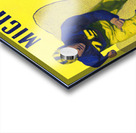 1947 Michigan Wolverines Football Ticket Remix Acrylic print