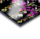 Groovy Foxgloves Pinks and Yellows  Acrylic print