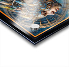 Zayna-Rhea Surreal Mechanized Celestial Portrait Intriguing AI Concept Art by Xzendor7 Acrylic print