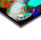 Abstract Birds and Leaves Acrylic print