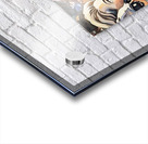 1960s New York Mets Crowd Art Remix Acrylic print