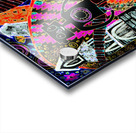 Abstract Vibrant Robots Acrylic print