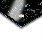 Abstract Stick Figures Acrylic print