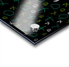 Abstract Xs and Os  Acrylic print