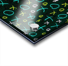 Abstract Xs and Os Too  Acrylic print