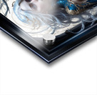 The Azure Mystical Sentinel Nyxandra By The Arch Of Noss Mesmerizing AI Concept Art by Xzendor7 Acrylic print