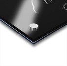 1938 Black and White Football Player and Fans Acrylic print