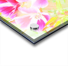  Pink Abstract Summer Flowers                                                                                                                     Acrylic print