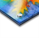 Three oak leaves Acrylic print