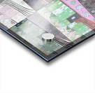 Abstract Village Life Acrylic print