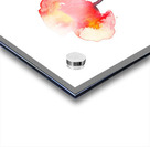 single poppy watercolor painting  Acrylic print