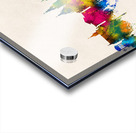 Ulyanovsk Russia Skyline Beige Acrylic print