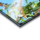 Butterfly on Vibrant Buddleia Blossoms                                                                                                                     Acrylic print