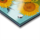 Elegant Post-Impressionist Sunflower Wall Art Acrylic print