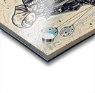 ArtXcl 048 woman walk balloons drawing Acrylic print