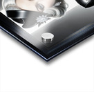 Art Deco Noir Glamour Portrait Of Isabella Fiorella Gorgeous  AI Concept Art by Xzendor7 Acrylic print