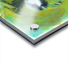 Great tit with sunflowers acrylic painting  Acrylic print