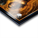 Portrait Of Melatori and Her Melatoid Guardian Gorgeous AI Concept Art by Xzendor7 Acrylic print