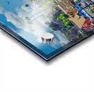 PADDLE BOARDING  Acrylic print