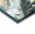 Majestic Winter Peaks – Snow-Covered Mountain Landscape Wall Art Acrylic print