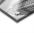 Dallas Commerce And Akard Grayscale Acrylic print