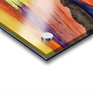 Orange sunset over the ocean Acrylic print