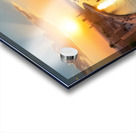  Golden Sunset Over the Ancient Canal Acrylic print