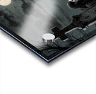 couple at night cemetery Acrylic print