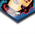 a vibrant pop art portrait showcases a w KWDuWh 7 Acrylic print