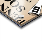 1980s Penn State Soccer Ad Acrylic print