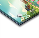 Serene Japanese Garden Scene Acrylic print