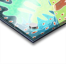 Abstract Forest Scene Acrylic print