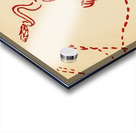 1930s Arkansas Razorback Cartoon Art Acrylic print