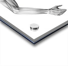 Anatomy in Motion — Graphite Female Runner Study Acrylic print