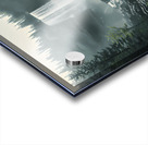 Powerful Waterfall in Mountain Forest – Breathtaking Nature Landscape Acrylic print