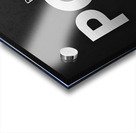 Process Is Power — Metallic Motivation for Champions Acrylic print