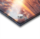 Serene Sunset Beach Scene with Seashells and Gentle Waves – Calming Ocean Wall Art Acrylic print