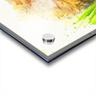 Cute little hedgehog baby Acrylic print