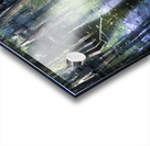 Ethereal Cypress Tree Morning  Reflections Acrylic print